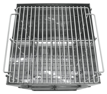 Gril na dřevěné uhlí Cattara CUBE skládací