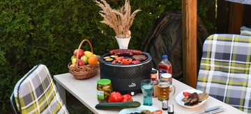 Stolní gril na dřevěné uhlí Cattara KEG
