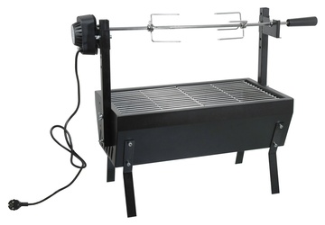 Gril na dřevěné uhlí Cattara BARBECUE s motorem