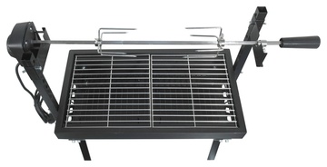 Gril na dřevěné uhlí Cattara BARBECUE s motorem