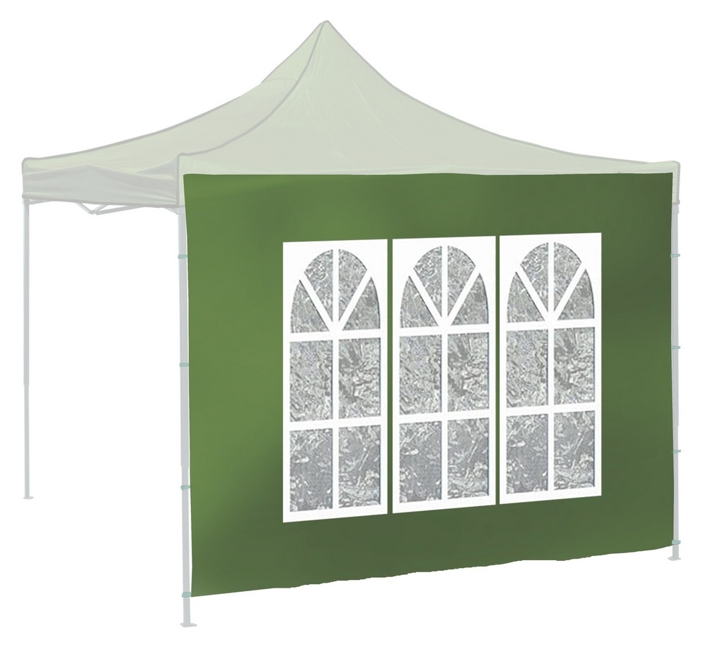 Bočnice párty stanu Cattara WINDOW WATERPROOF s okny, 2x3m, zelená