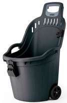 Zahradní vozík Helpy Stefanplast šedý - 50l