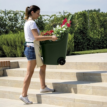 Zahradní vozík Helpy Stefanplast zelený - 50l
