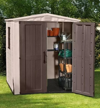 Zahradní domek Keter Factor 6X6 béžový-hnědý