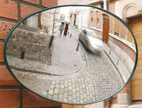 Panoramatické zrcadlo 56x34cm