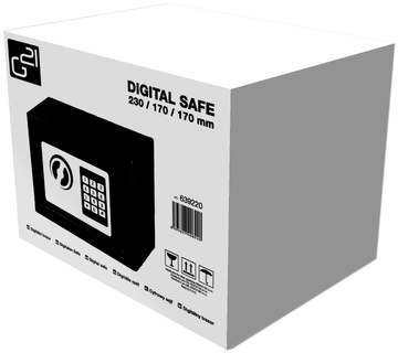 Digitální trezor G21 S-23ET(II), černý