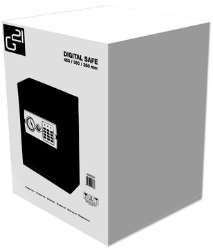 Digitální trezor G21 GA-E45, černý