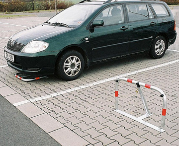 Parkovací zábrana U 60 sklopná, komaxit