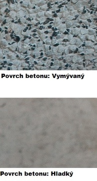 Parková betonová lavička New s opěradlem