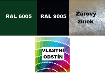 Parková lavička Simple s opěradlem