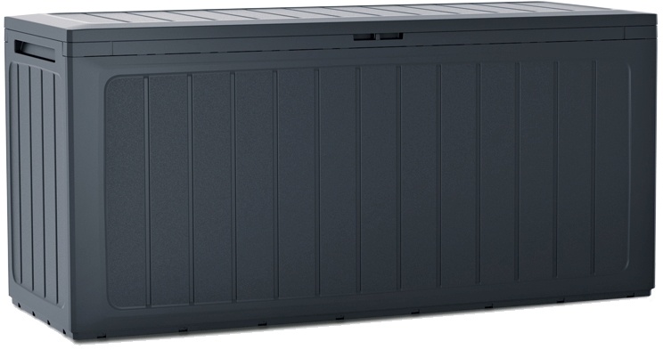 Zahradní úložný box PROSPERPLAST BOARDEBOX antracit 290l