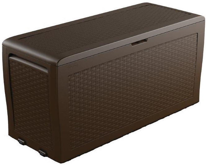 Zahradní úložný box Keter Samoa Rattan Box 270L hnědý