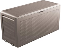 Zahradní úložný box Keter Samoa Rattan Box 270L cappuccino