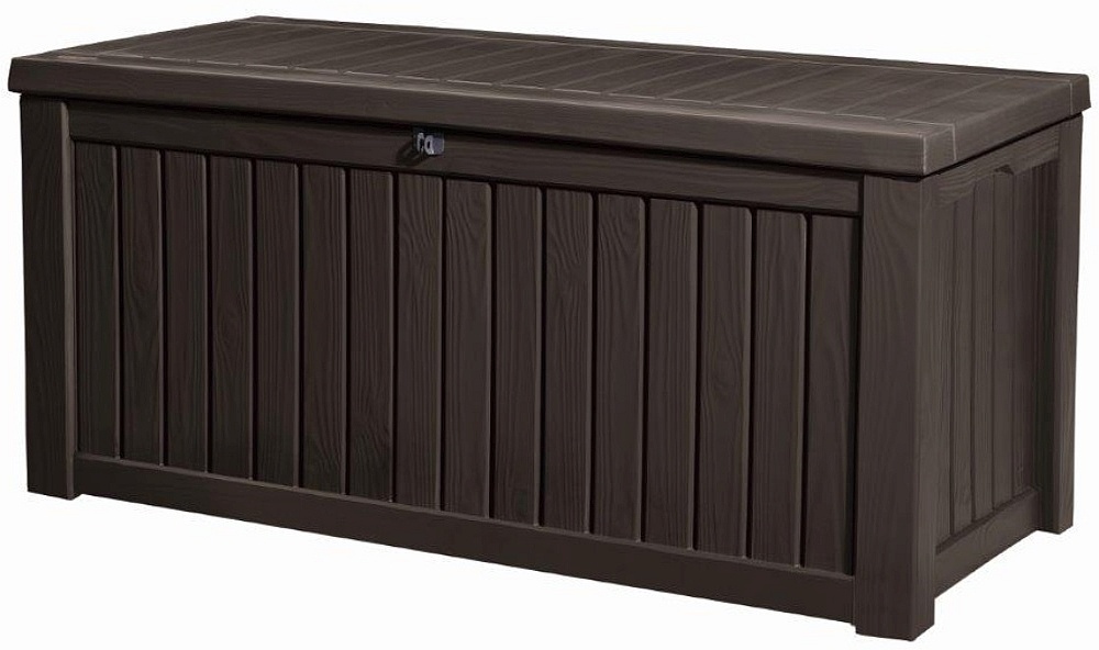 Zahradní úložný box Keter Rockwood 570 L hnědý