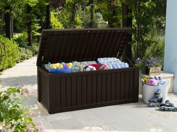Zahradní úložný box Keter Rockwood 570 L hnědý