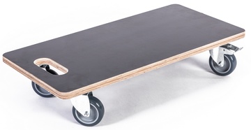 Přepravní vozík 590x290x120 mm, bržděná kolečka, nosnost 180 kg