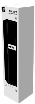 Trezor na dlouhé zbraně G21 GA-E30, černý
