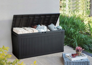 Zahradní úložný box KETER COMFY STORAGE 270l, šedý