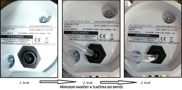 EcoMaster hadička pneuspínače k propojení s drtičem