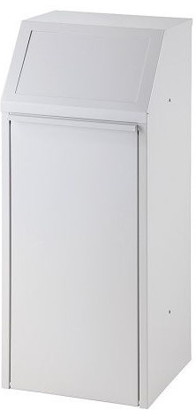 Odpadkový koš výklopný 70l šedý