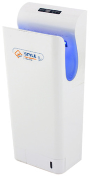 Bezkontaktní osoušeč rukou Jet Dryer Style bílý