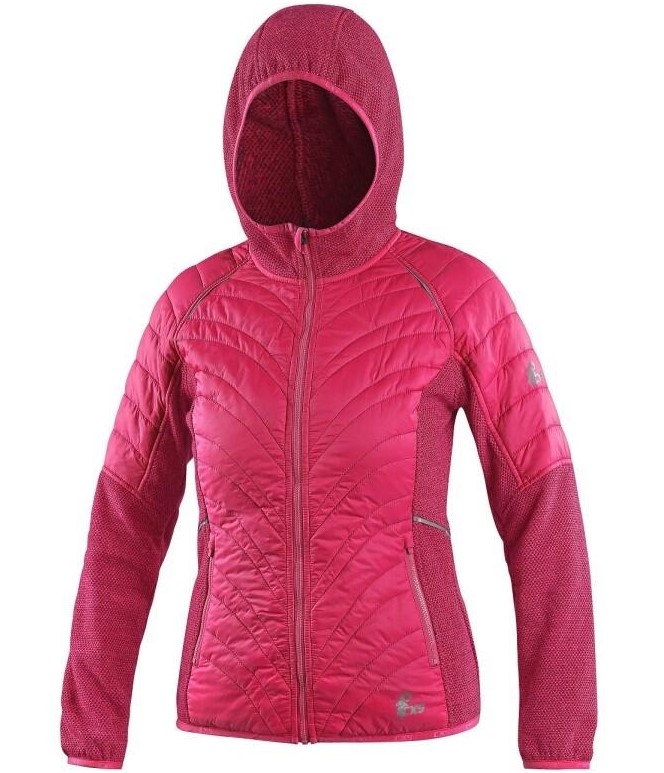 Dámská vycházková bunda CXS TAMPA růžová, vel. 3XL