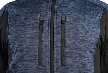 Pánská mikina CXS LEONIS modro - černá, vel. 3XL