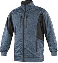 Pánská mikina CXS LEONIS modro - černá, vel. 3XL