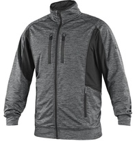 Pánská mikina CXS LEONIS šedo - černá, vel. 3XL