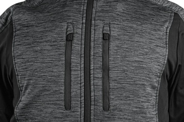 Pánská mikina CXS LEONIS šedo - černá, vel. 2XL