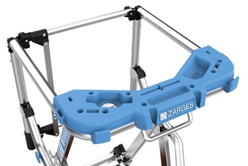 Teleskopický žebřík s plošinou ZARGES ZAP Masterflex S 7 příčlí
