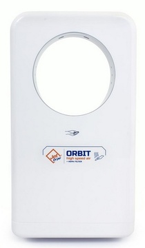 Tryskový vysoušeč na ruce Jet Dryer Orbit bílý