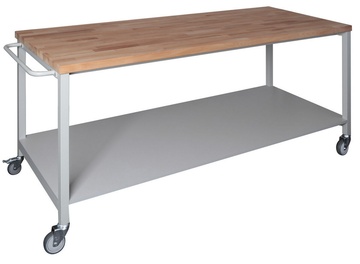 Pojízdný dílenský stůl 2000 x 800 mm