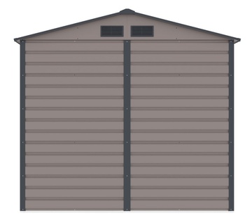 Plechový domek na zahradu G21 GAH 407, šedý