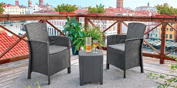 Zahradní set nábytku BICA LIDO TERRACE antracit