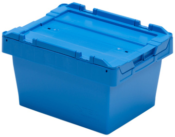 Plastový box ALC s víkem, modrý 15 l