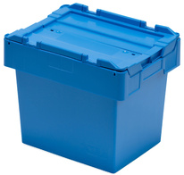 Plastový box ALC s víkem, modrá 22 l