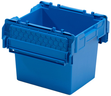 Plastový box ALC s víkem, modrá 22 l