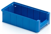 Plastový regálový zásobník 30x15,6x9 cm, modrý