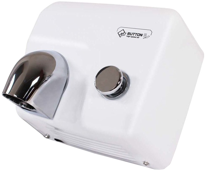 Vysoušeč rukou Jet Dryer BUTTON bílý