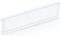 Čelní držák štítků pro regálové boxy 234x90 mm