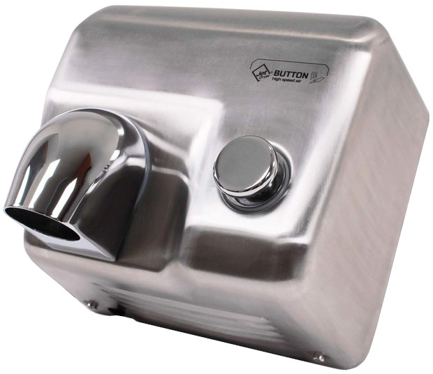Vysoušeč rukou Jet Dryer BUTTON stříbrný
