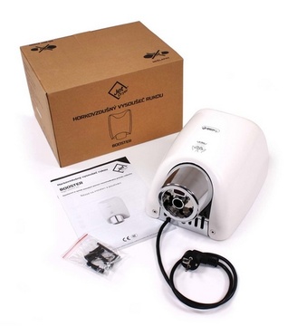 Vysoušeč rukou Jet Dryer BOOSTER bílý ABS plast