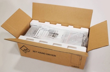 Vysoušeč rukou Jet Dryer LIGHT bílo-černý plast