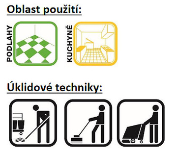Odmašťovač na podlahy Das Extra 5l