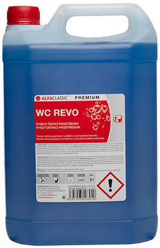 Čistič toalet WC Revo modré 5l