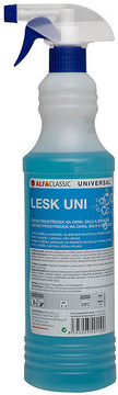 Prostředek na okna s rozprašovačem Lesk Uni 800ml