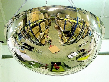 Montážní řetízek pro hemisférické zrcadla 360°