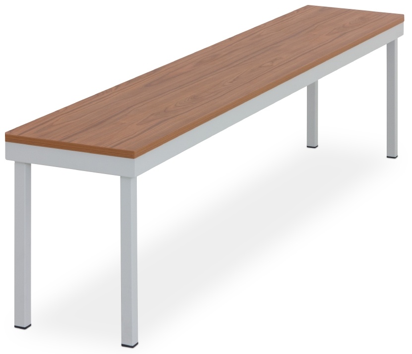 Šatní lavice 460 x 1200 x 350 mm - lamino/kov