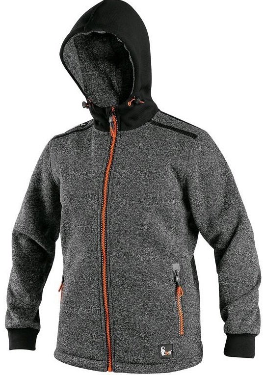 Dětská bunda CXS INDIANAPOLIS šedo-oranžová, vel. 130